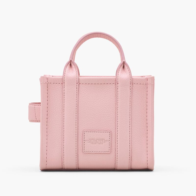 MARC JACOBS The Leather Mini Tote Bag image number 13